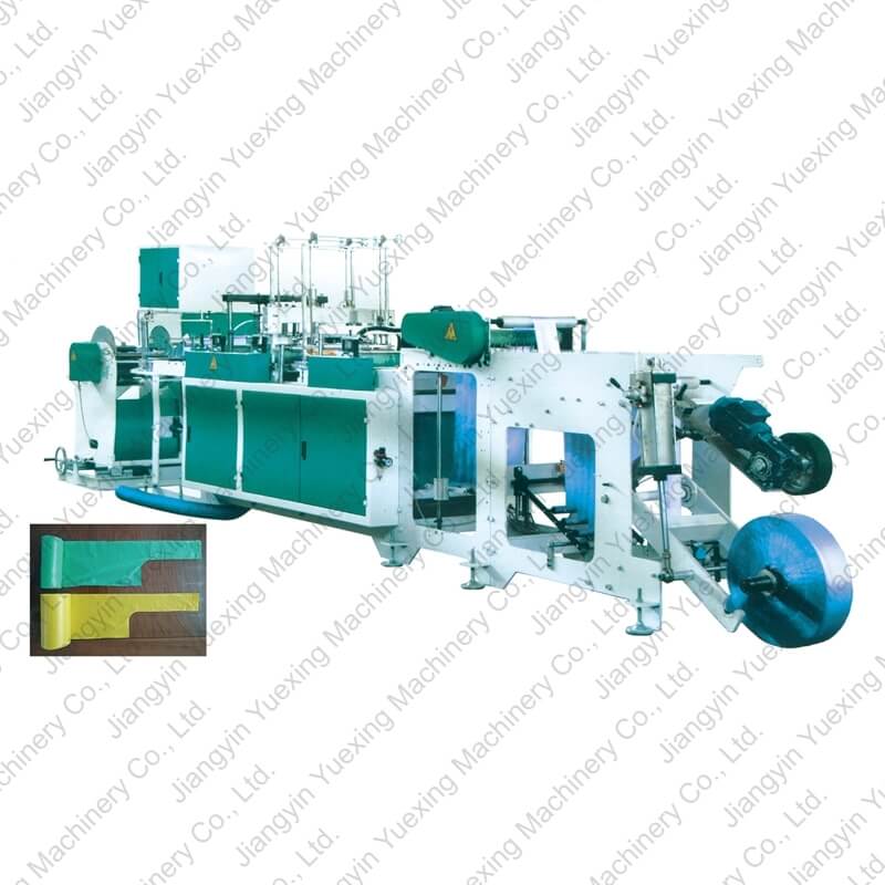 Automatic double-winding and double-folding bag-making machine