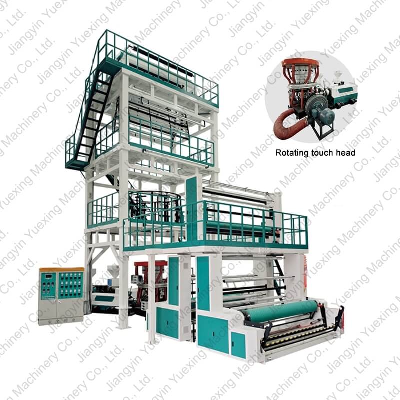 YXMF-ABC rotating1-5 layer co extruded composite film blowing machine