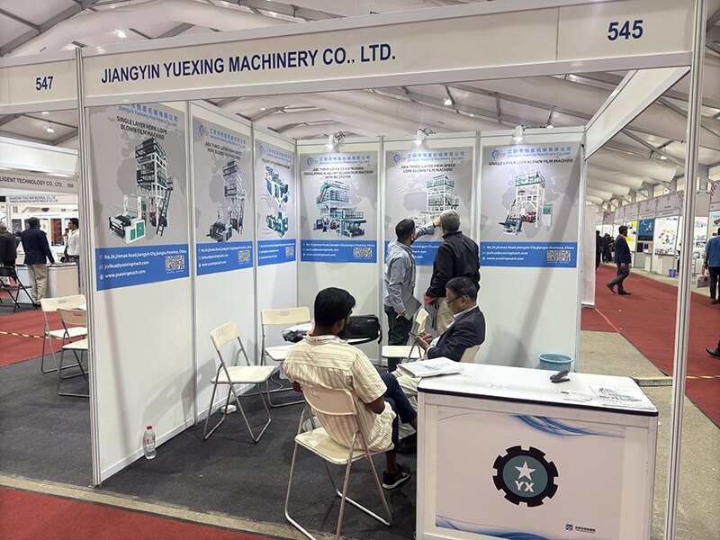 Jiangyin Yuexing Machinery Shines at Dhaka International Plastics Exhibition, Drawing Industry Attention with Film Blowing Machine Solutions