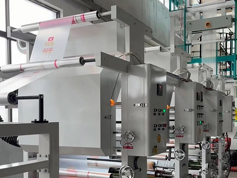 850ABA Blowing and Printing (Vest Bag) Live Demonstration