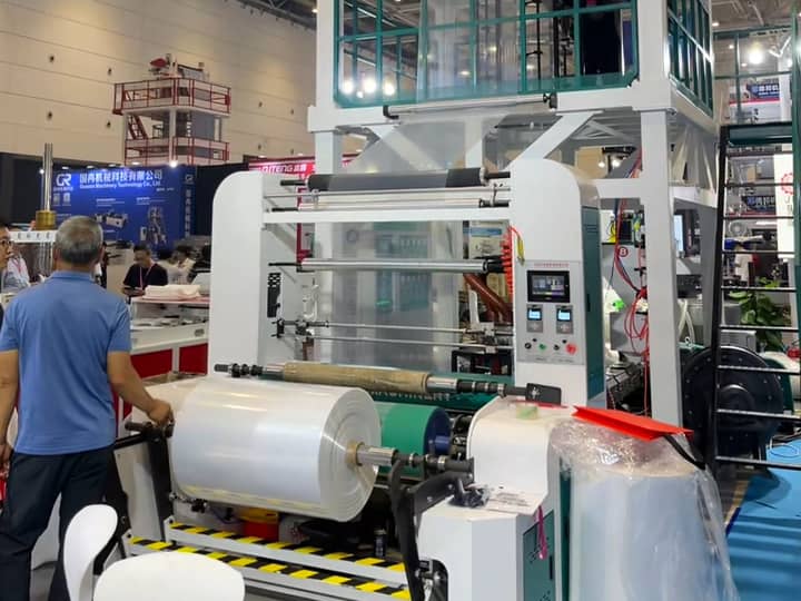 1000ABA Film Blowing Mahine at 2025 QingDao Exhibition