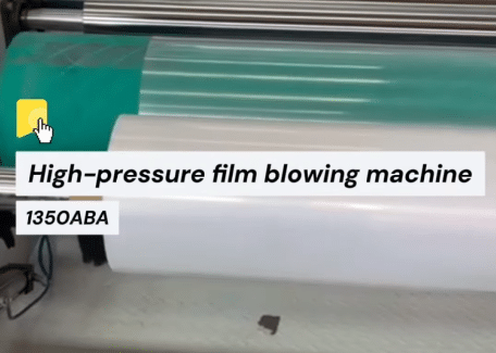 Video Of 1350 ABA High-pressure film blowing machine