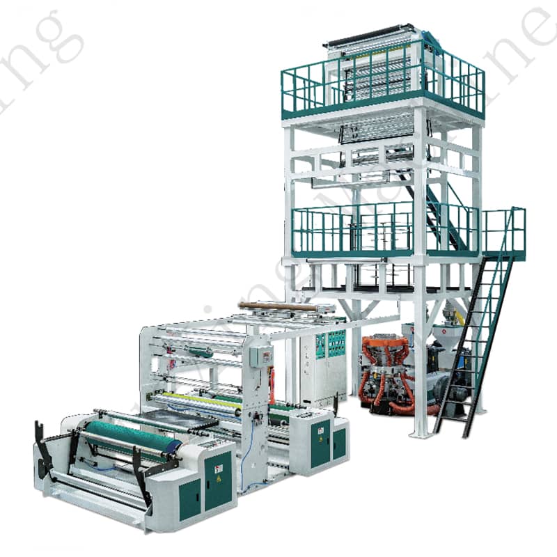 YXMF-1100-1600 ABA Ldpe Film Blowing Machine (Automatic Double Winder)