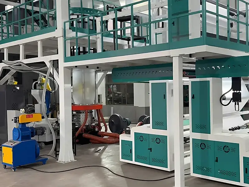 1800abc 3 Layer Co-Extrusion Blown Film Machine