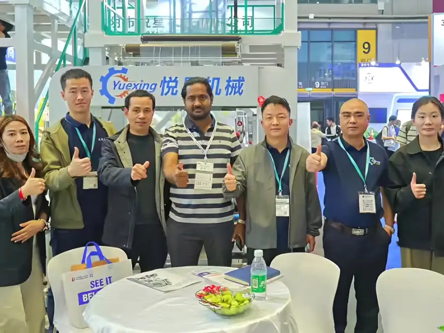 1100AB 1350ABA Film Blowing Machine Manufacturer Live: Yuexing Highlights at CHINAPLAS 2026 Day 2