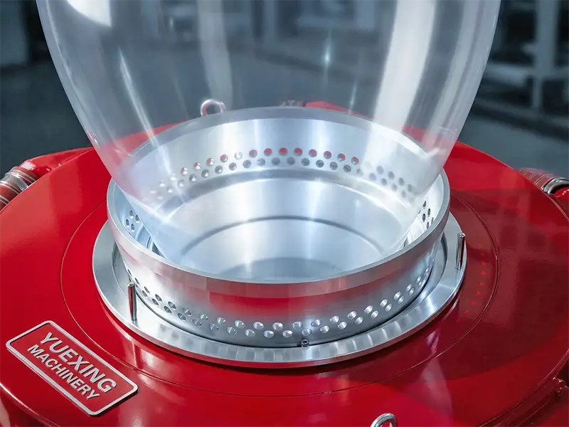 High-performance dual-lip air ring for energy-efficient film blowing