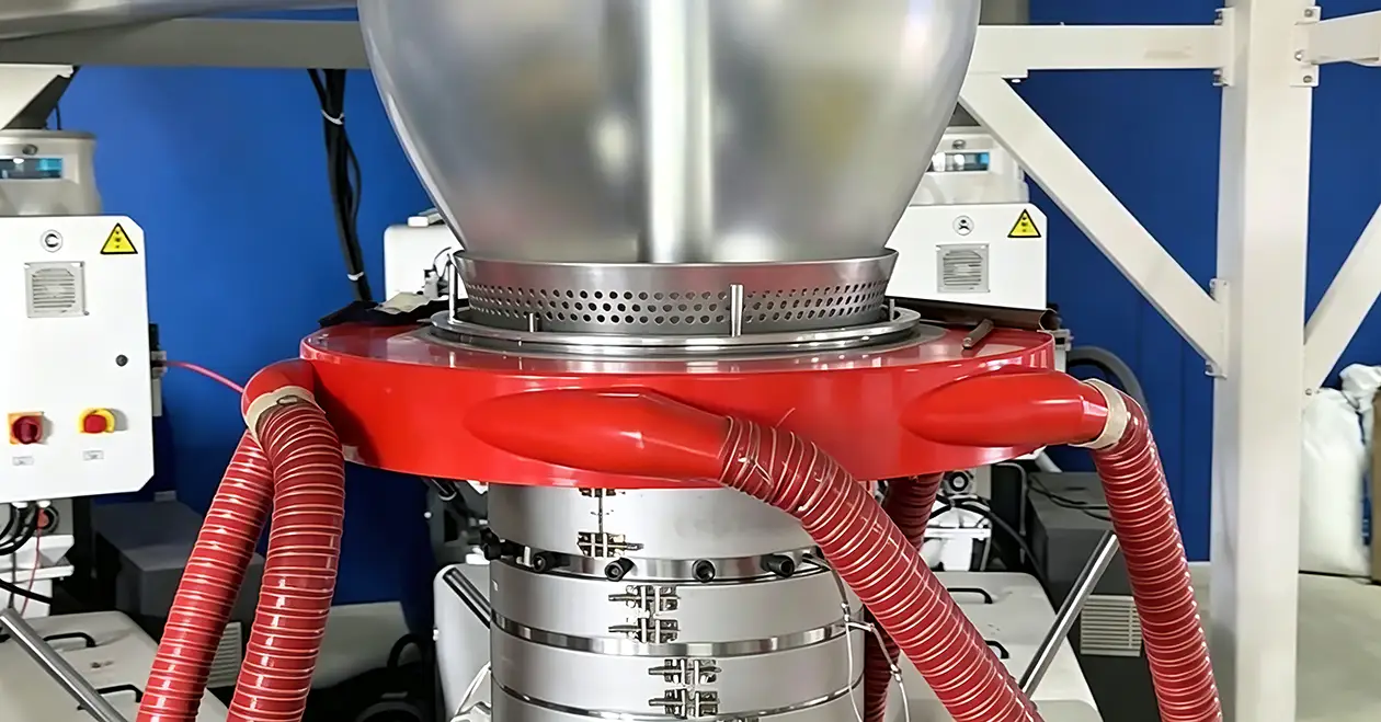 ABC machine running with stable bubble in factory