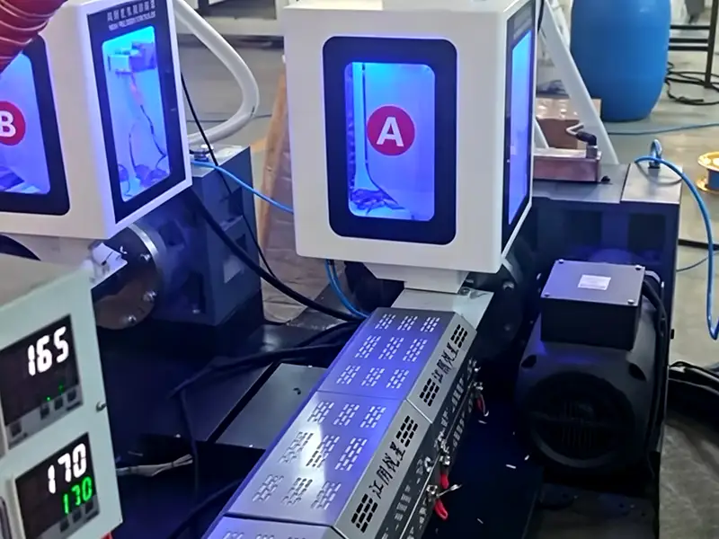 Biodegradable film blowing machine production line in Thailand