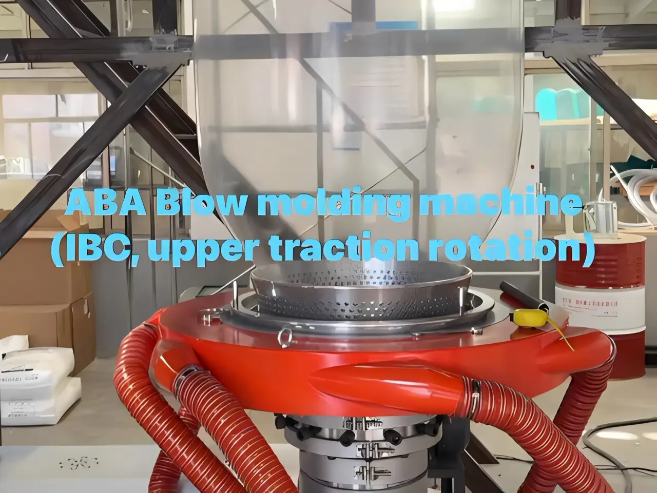 ABA Blow moldiug machine  (IBC, upper traction rotation)