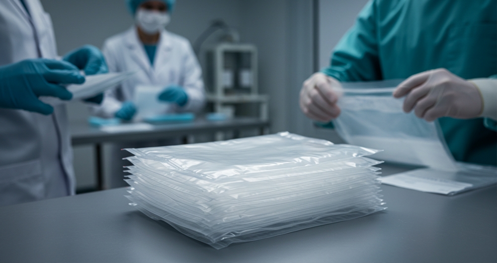 Medical packaging bags